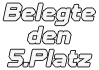 Belegte den 5.Platz