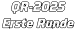 QR-2025 Erste Runde