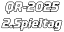 QR-2025 2.Spieltag