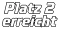 Platz 2 erreicht